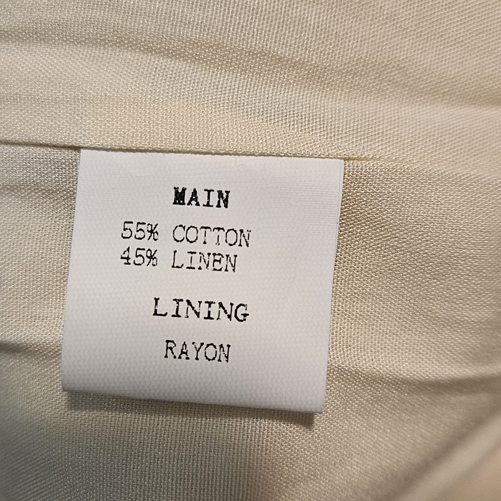 Showpo Cream Asymmetrical Ruched Gown US 8/ AU12 - Picture 6 of 6